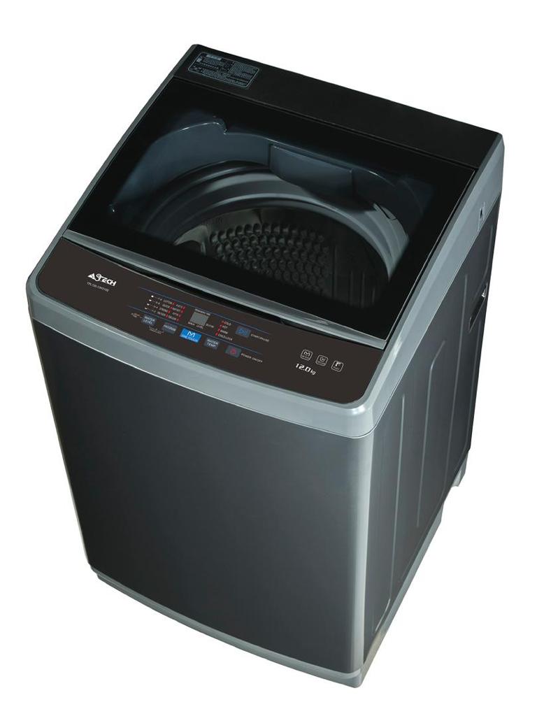 Machine à laver Astech 12 kg top load gris tpl12012k5100