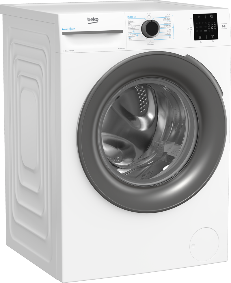 Machine à laver Beko 9 kg 1400tr/min gris wtv914tnxg