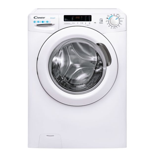Machine à laver candy 10 kg blanc ro14104dwme/1s + bouilloire offert