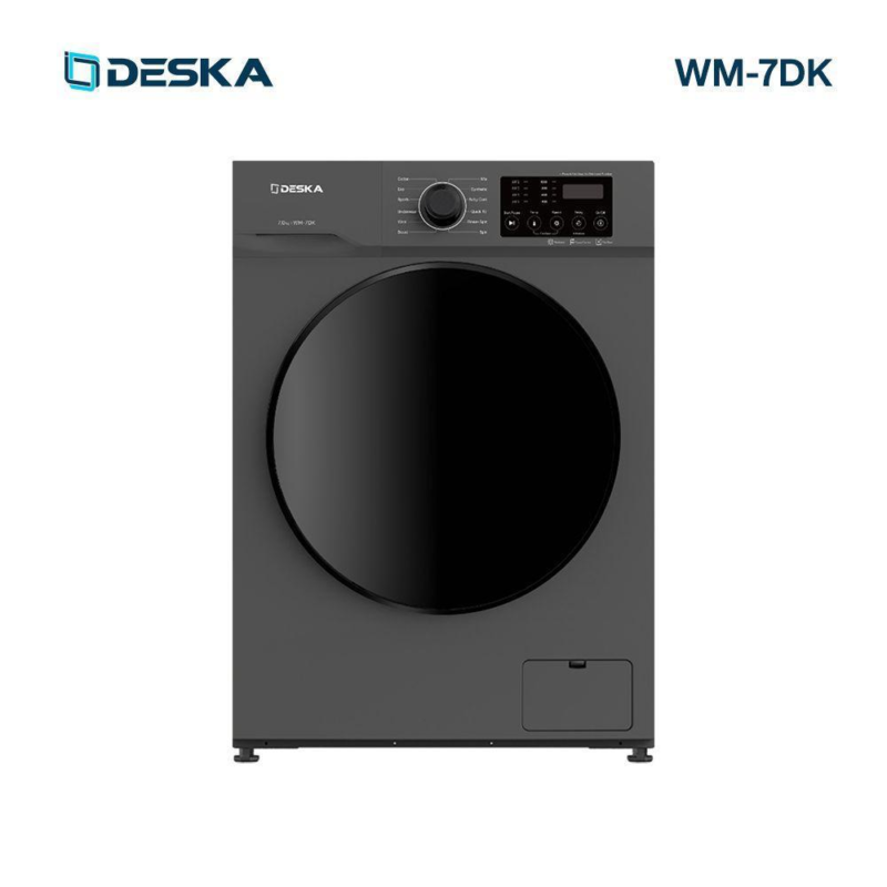 Machine à laver Deska 7 kg front load gris wm7dk