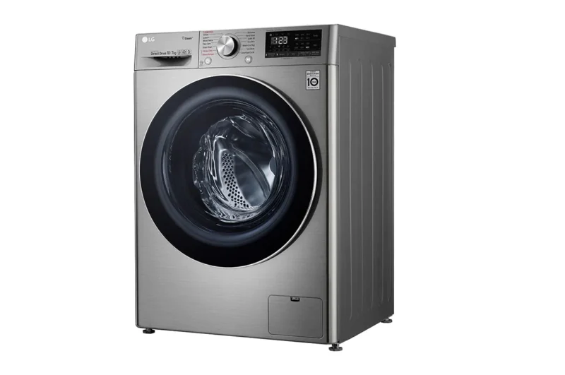 Machine à laver LG 10 kg/7 kg sechage gris f4v5rgp2t