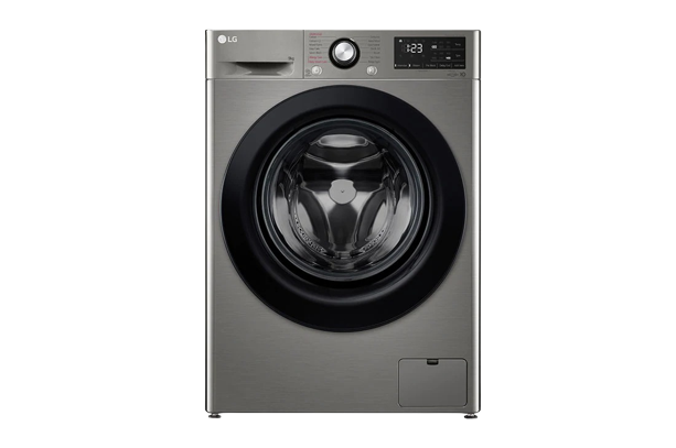Machine à laver LG 9 kg front load gris f2y1vypyjp/f4r3vyg6p
