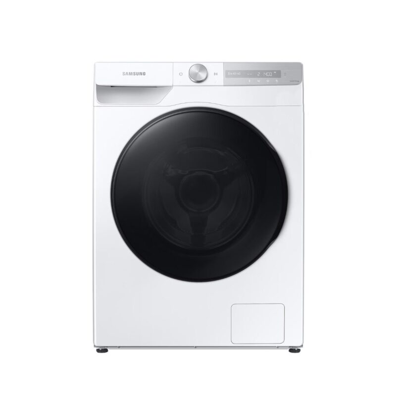 Machine à laver Samsung 9 kg sechage 6 kg inverter blanc wd90t634dbh