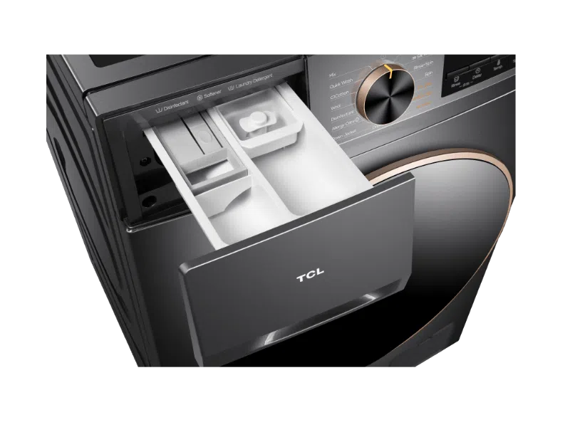 Machine à laver TCL 11 kg/7 kg sechage inverter front load gris c2110wdg + installation gratuite