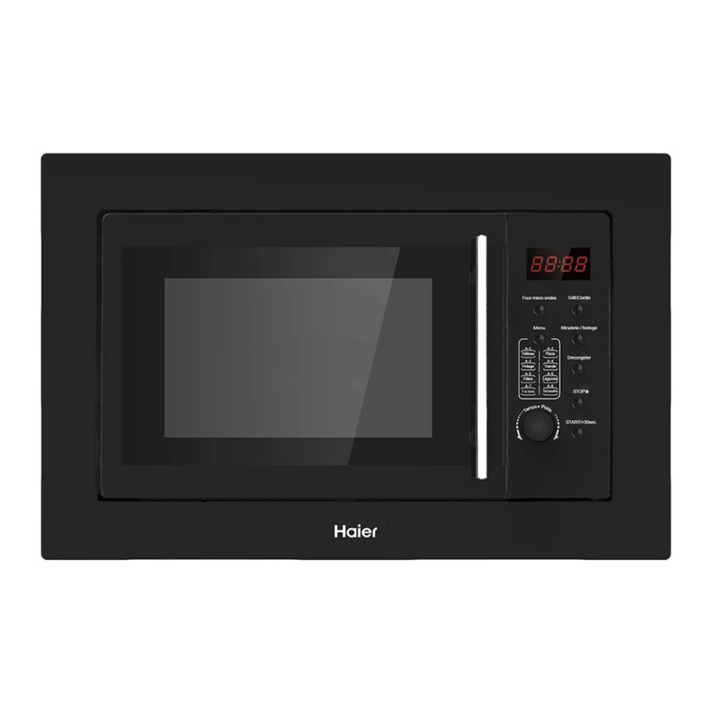 Micro onde Haier encastrable 28 litres gris hbmw28lbg