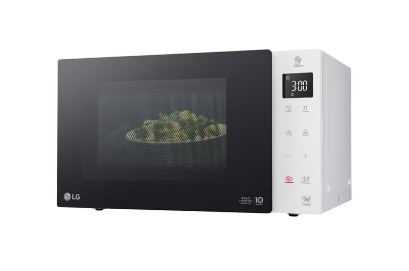 Micro onde LG 25 litres blanc mh6535gisw