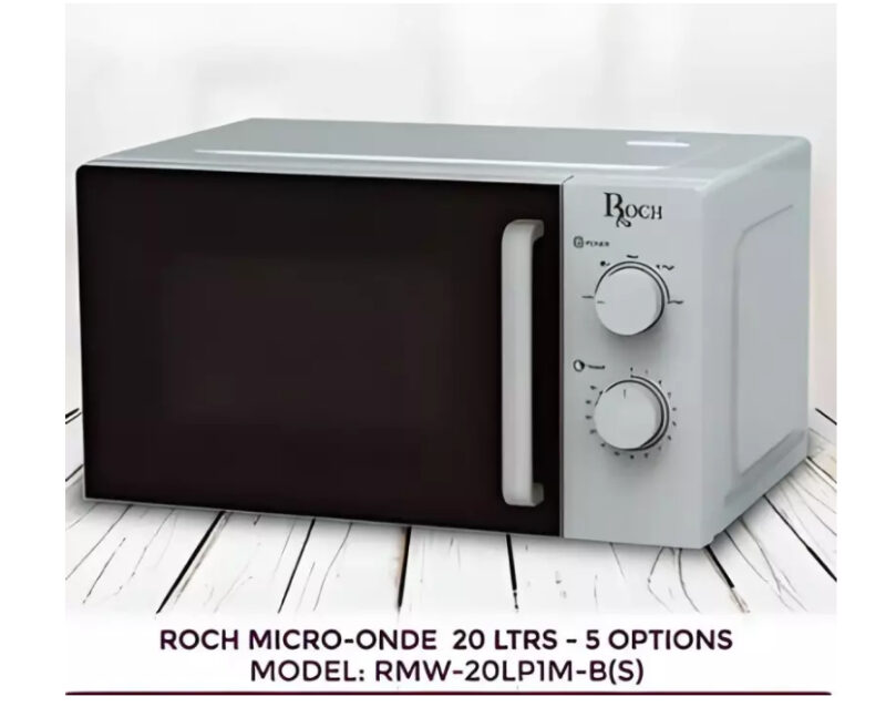 Micro onde Roch 20 litres gris rmw20lmx7b(s)