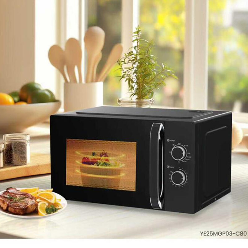 Micro onde yaki 25 litres avec grille noir ye25mgp03c80