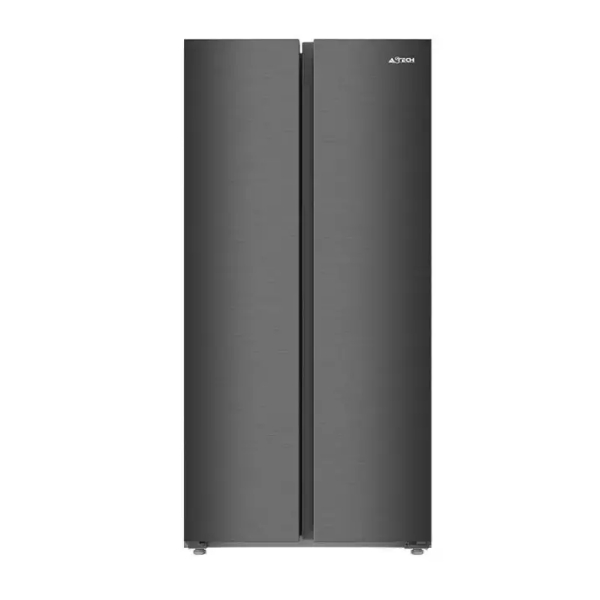 réfrigérateur Astech side by side 2portes gris fss5000ddog