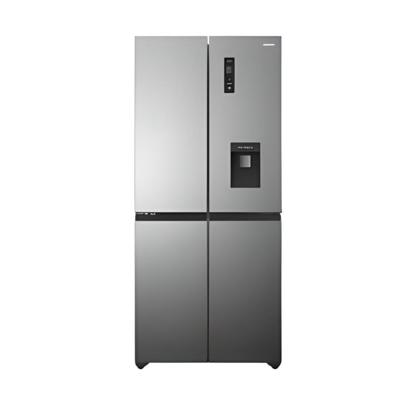 réfrigérateur Astech side by side 4portes avec dist d'eau gris fss579fdam
