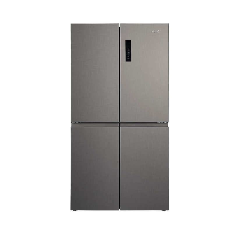 réfrigérateur Astech side by side 4portes No Frost gris fss673fdin