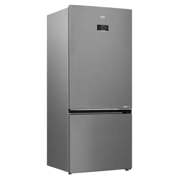 réfrigérateur Beko combine 3tiroirs 590 litres No Frost a+ Inox b3rcne590hxb