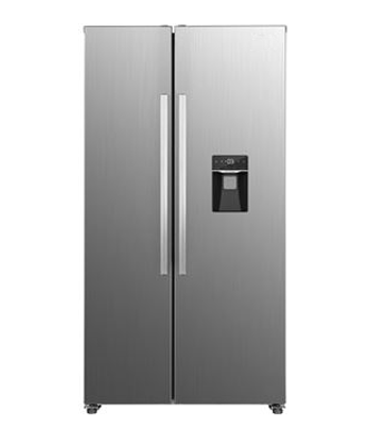 réfrigérateur Elactron side by side 2portes avec distributeur eau gris el55sbsx