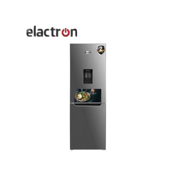 réfrigérateur Elactron combine 3tiroirs avec fontaine No Frost gris el72cbnwdx
