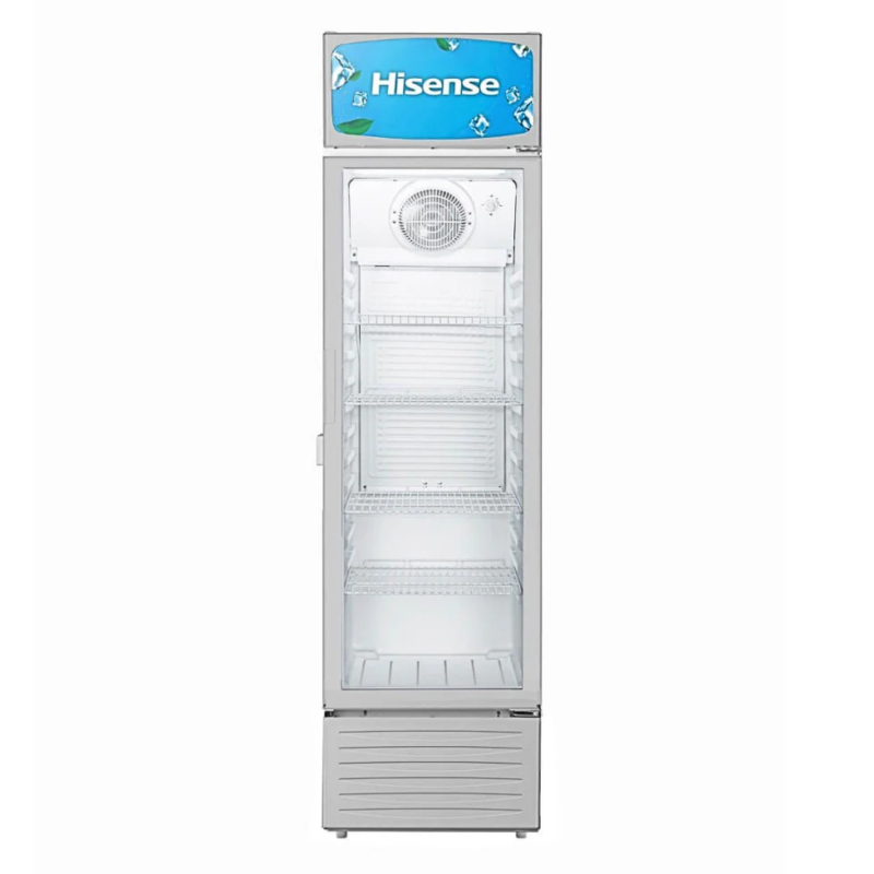 réfrigérateur Hisense vertical 271 litres vitrine fl37fc