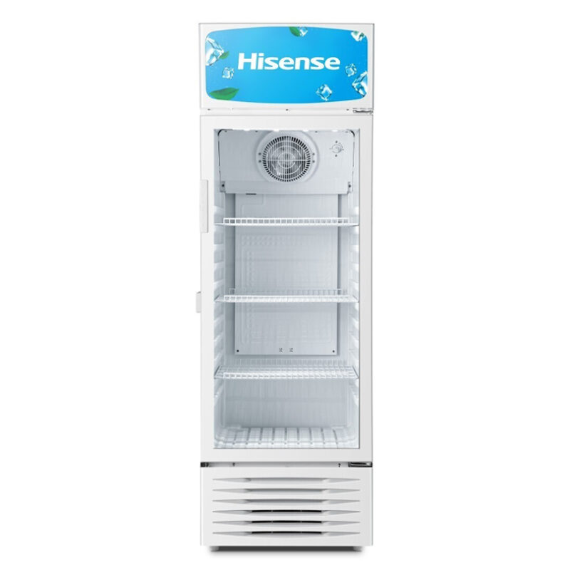 réfrigérateur Hisense vetical 320 litres vitrine fl42fc