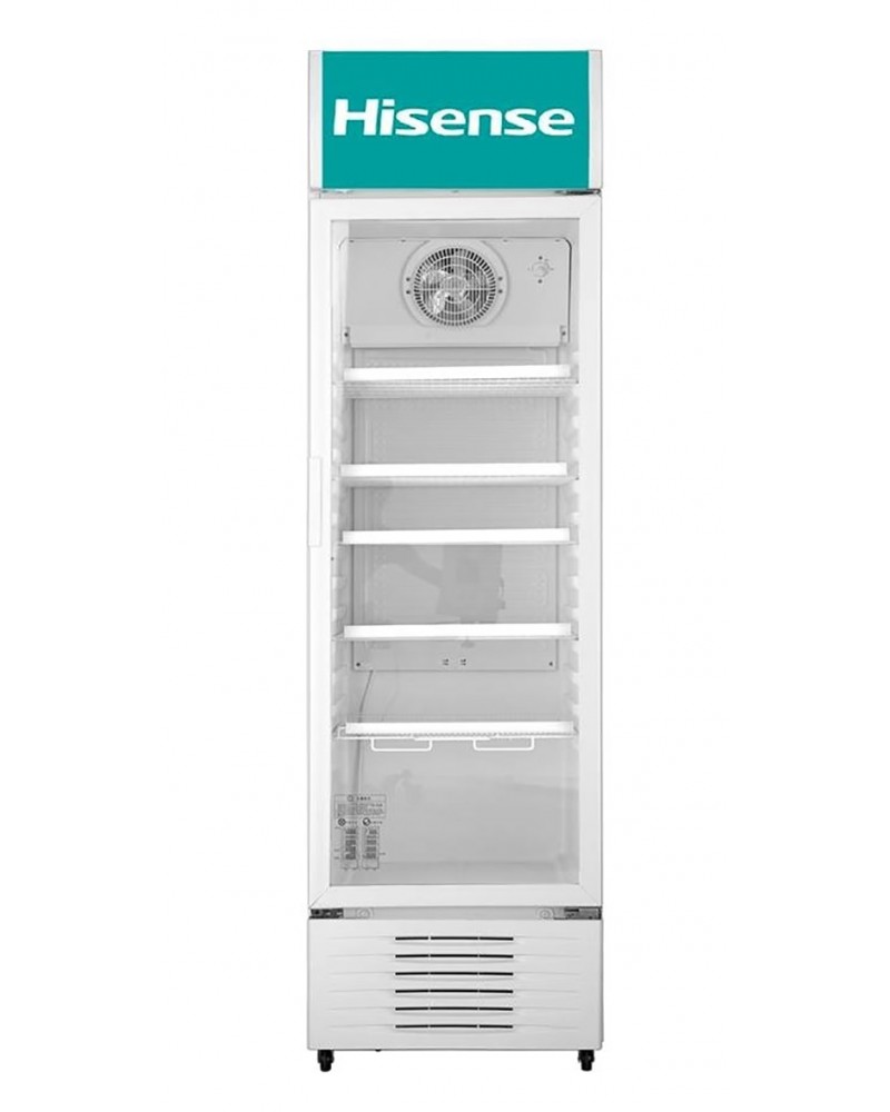 réfrigérateur Hisense vertical 382 litres vitrine fl50fc