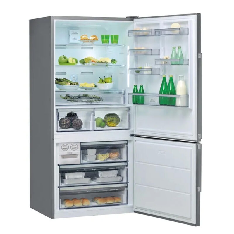réfrigérateur hotpoint 558 litres combine 3tiroirs gris ha84be72x84cme