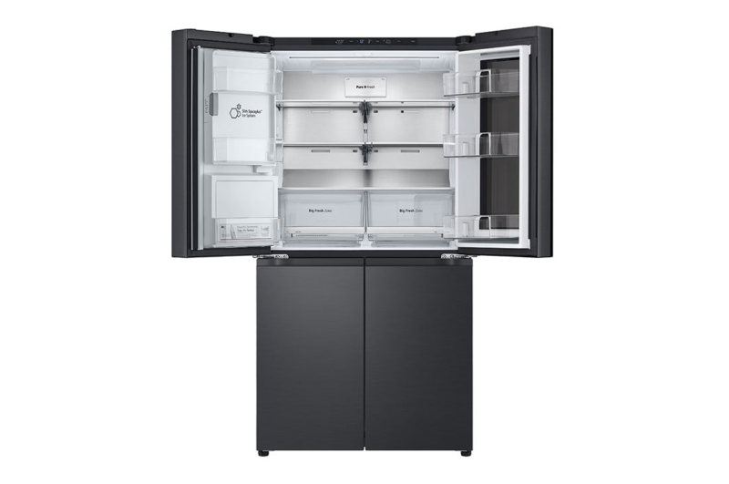 réfrigérateur LG side by side knock knock 4portes noir gcx24ffcab
