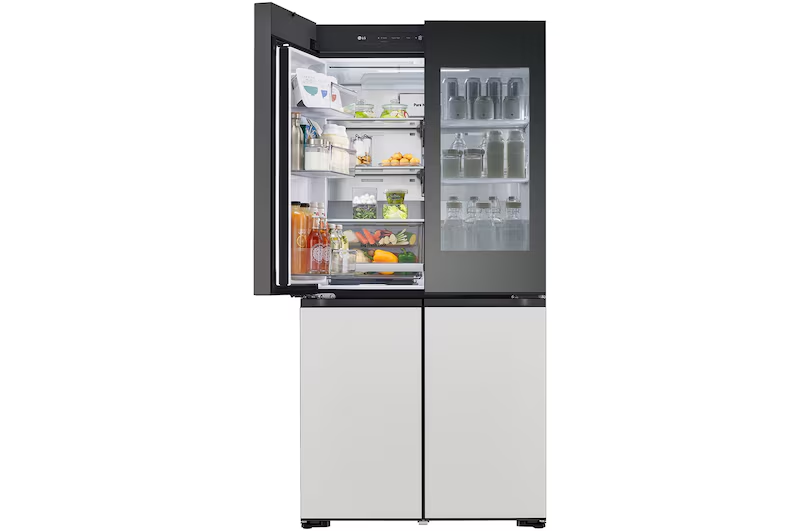 réfrigérateur LG side by side 4portes gris gra24fdmmb