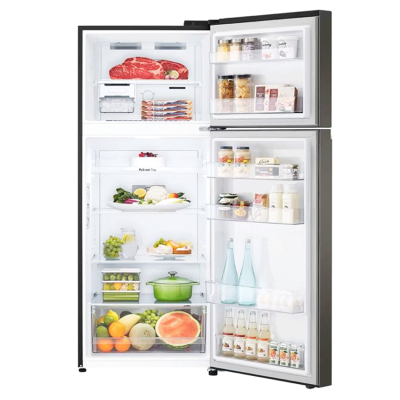 réfrigérateur LG 2portes 395 litres inverter new model noir gnb392pxgb