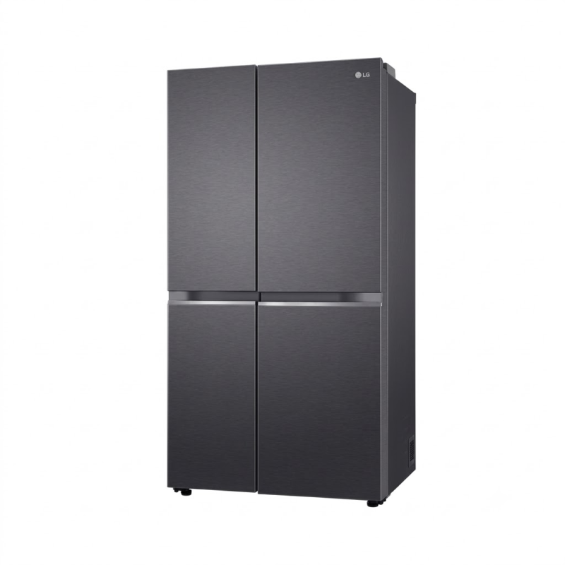 réfrigérateur LG side by side 4portes gris gcb257kljw
