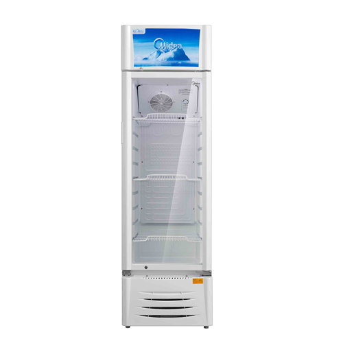 réfrigérateur Midea 1porte vitrine hs281sn