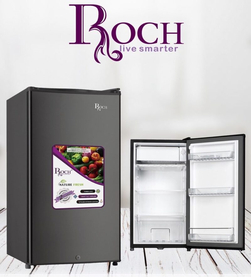 réfrigérateur Roch bar 1porte gris rfr120s