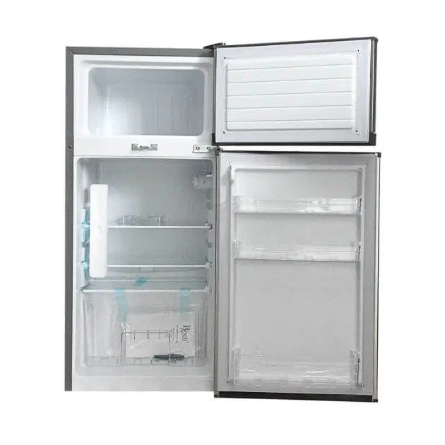 réfrigérateur Roch 2portes 100 litres gris rfr125dtj