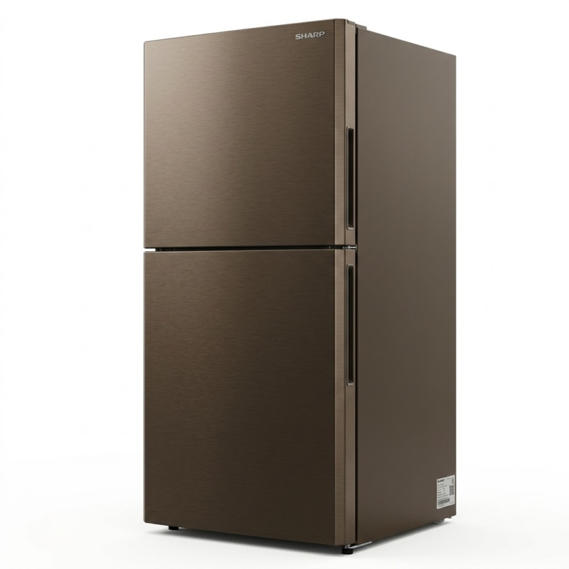 réfrigérateur Sharp 2portes inverter gris sjp460ds3