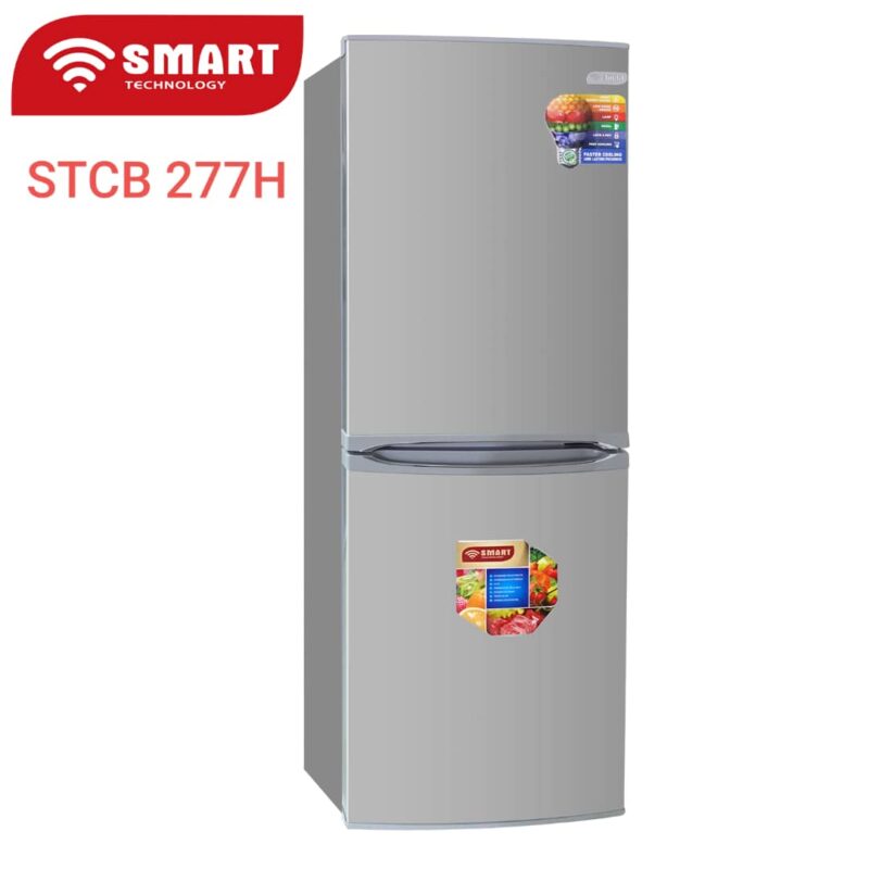 réfrigérateur Smart Technology combine 3tiroirs gris stcb277h