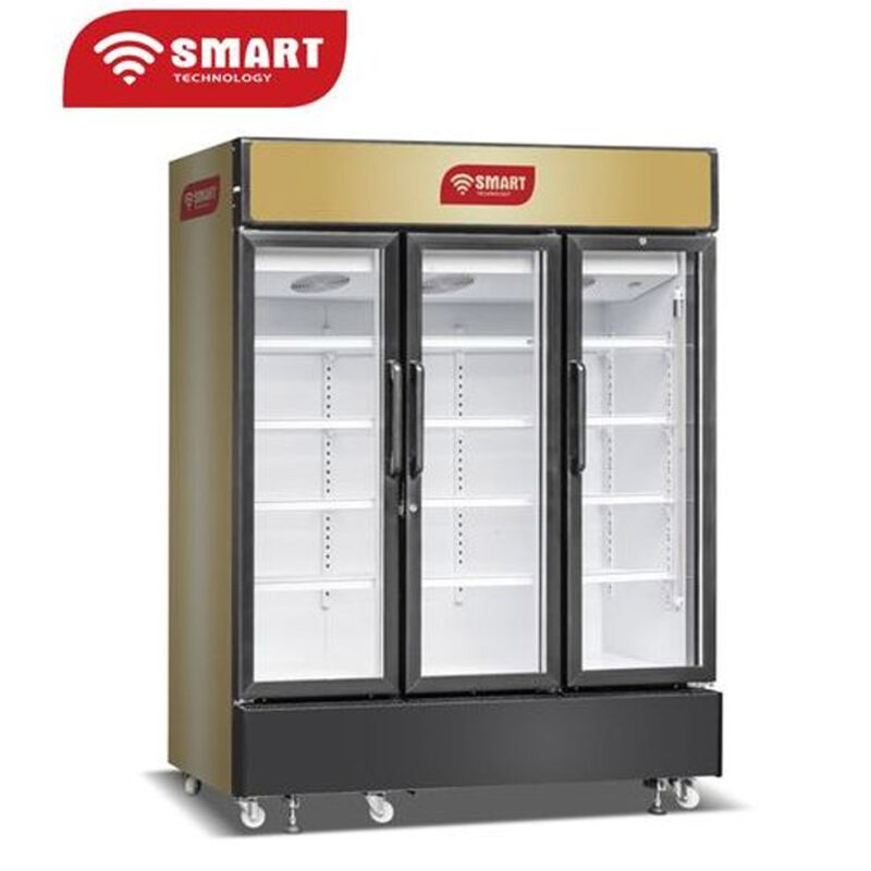 réfrigérateur Smart Technology vitrine 3portes 942 litres stcdv3000
