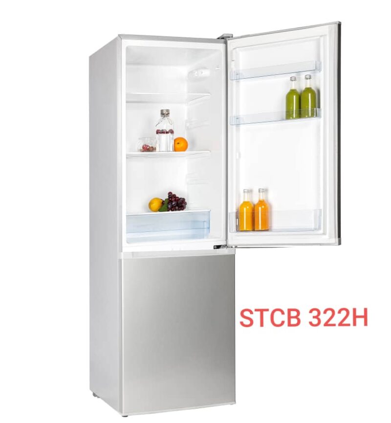 réfrigérateur Smart Technology combine 3tiroirs gris stcb322h