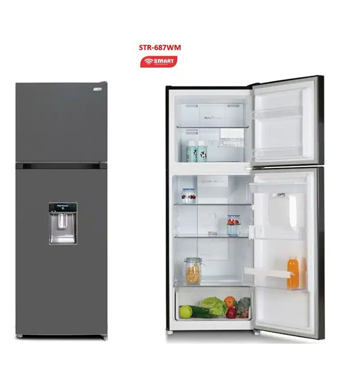 réfrigérateur Smart Technology 2portes avec fontaine 362 litres str687wm