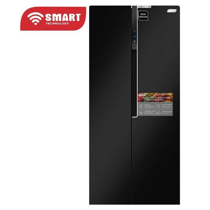 réfrigérateur Smart Technology side by side 2portes noir str9011h