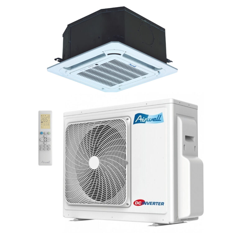 Split Airwell 24000btu cassette inverter ydax0070h09m25