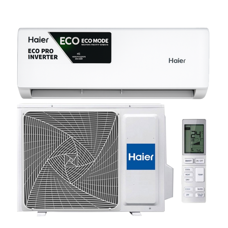 Split Haier 10000btu inverter gaz 410 hsu10rbsr1e