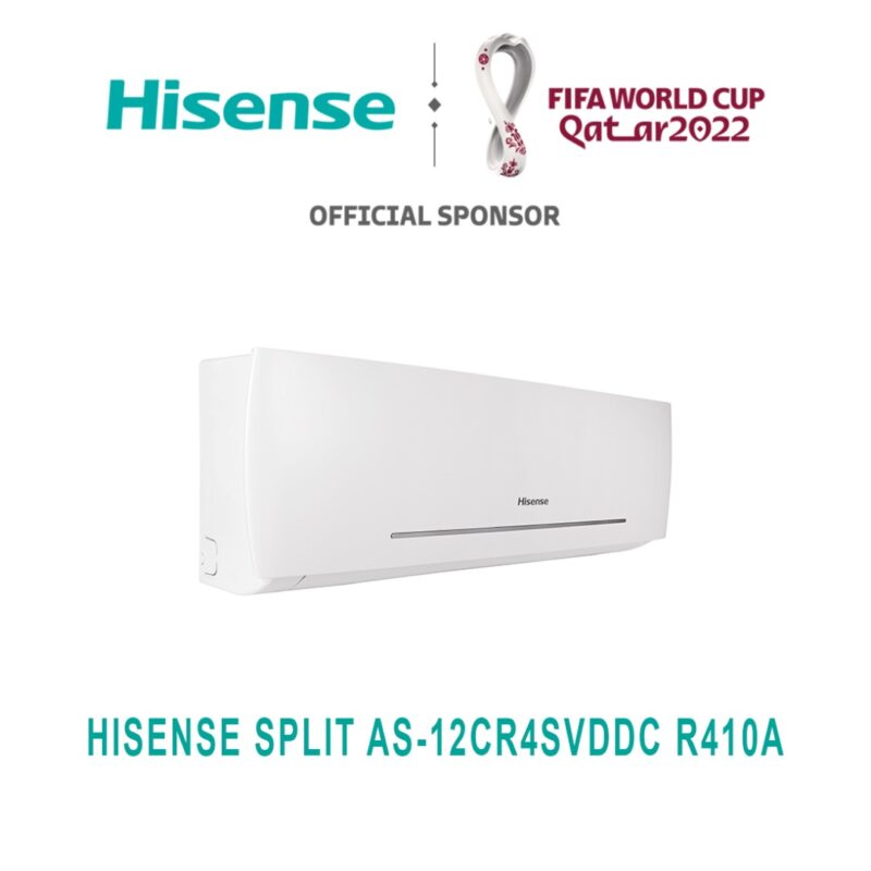 Split Hisense 12000btu 1.5cv r410 as12cr4svddc