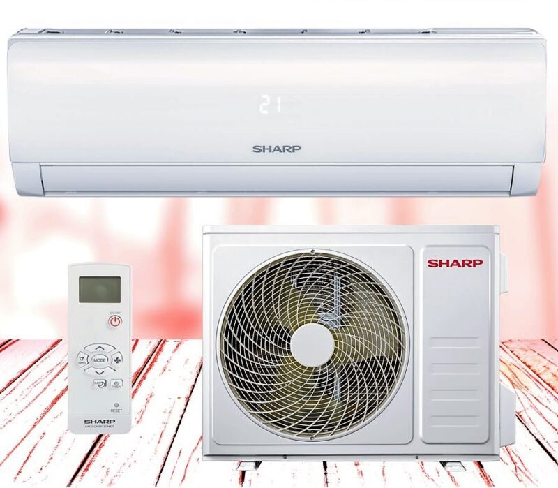 Split Sharp 24000btu 3 CV gaz 410 aux24ztep