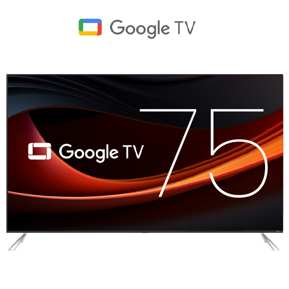 Téléviseur Astech 75 " Smart QLED google tv 75gt3022d/75gt3027h