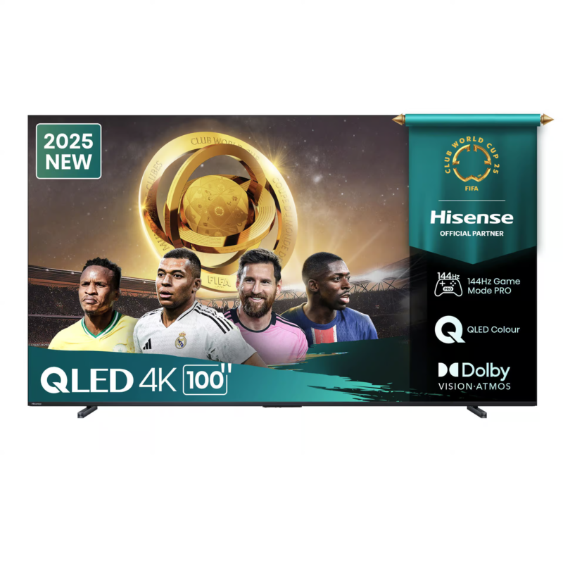 Téléviseur Hisense 100 " Smart 4K QLED vidaa quantum dot 100q7q