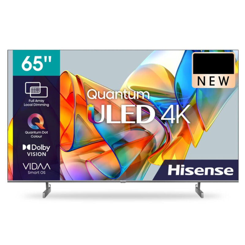 Téléviseur Hisense 65 " uled Smart vidaa quantum dot 4K 65u7n