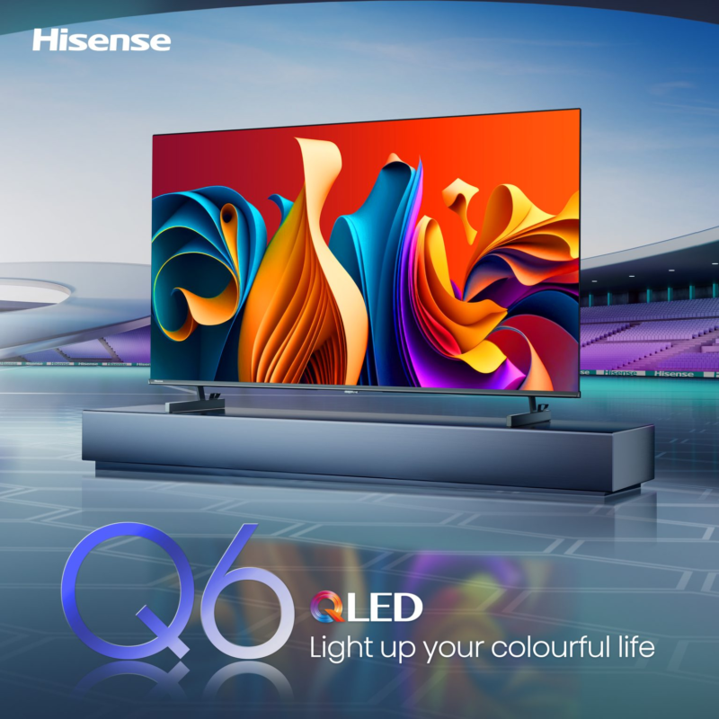 Téléviseur Hisense 75' LED Smart vidaa 4K QLED quantum dot 75q6q