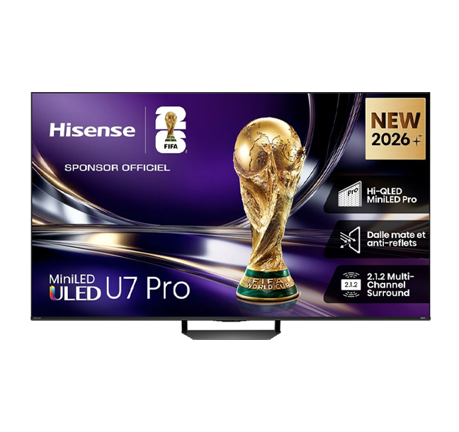 Téléviseur Hisense 75 " uled quantum Smart 4K vidaa 75u7s