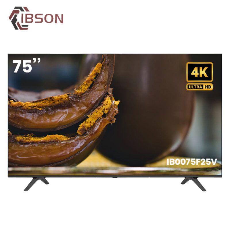 Téléviseur Ibson 75 " Smart Android + 2 telecommandes ib0075f25v