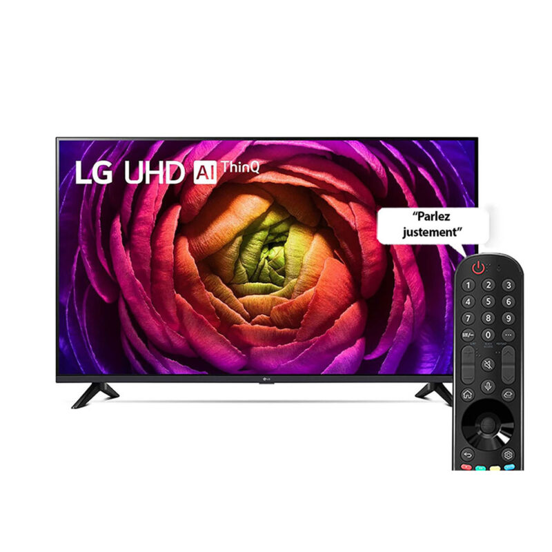 Téléviseur LG 43 " Smart 4K magic remote ur73006la
