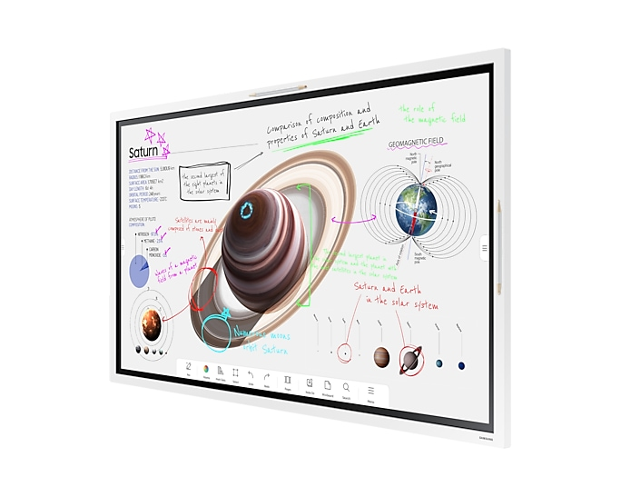 Téléviseur Samsung 65 " Smart tactil interactif lh65wmfwbgcxen