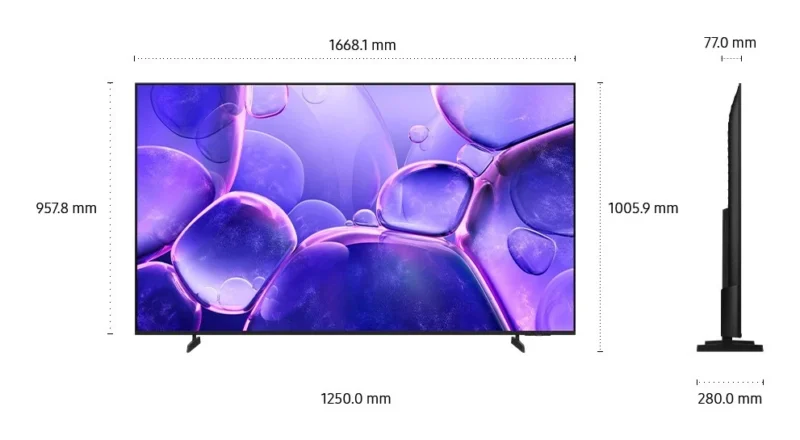 Téléviseur Samsung 75 " Smart 4K 75u8092fuxxh