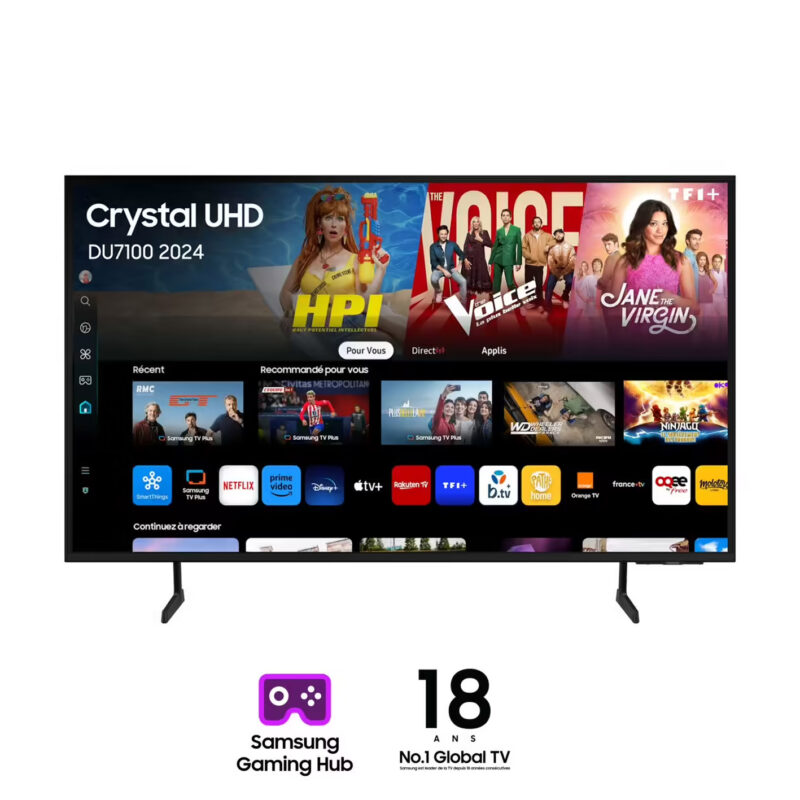 Téléviseur Samsung 85 " Smart Android 85du7100u