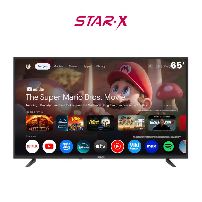 Téléviseur star x 65 " Smart google tv 65uh680g